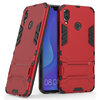 Slim Armour Tough Shockproof Case & Stand for Huawei Nova 3i - Red